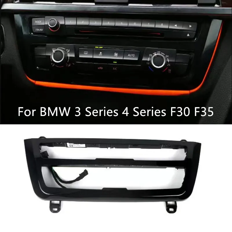 2 Color Car Ambient Light For BMW 3 Series F30 Atmosphere Lamp Center Console AC Panel Radio Trim LED Dashboard Light