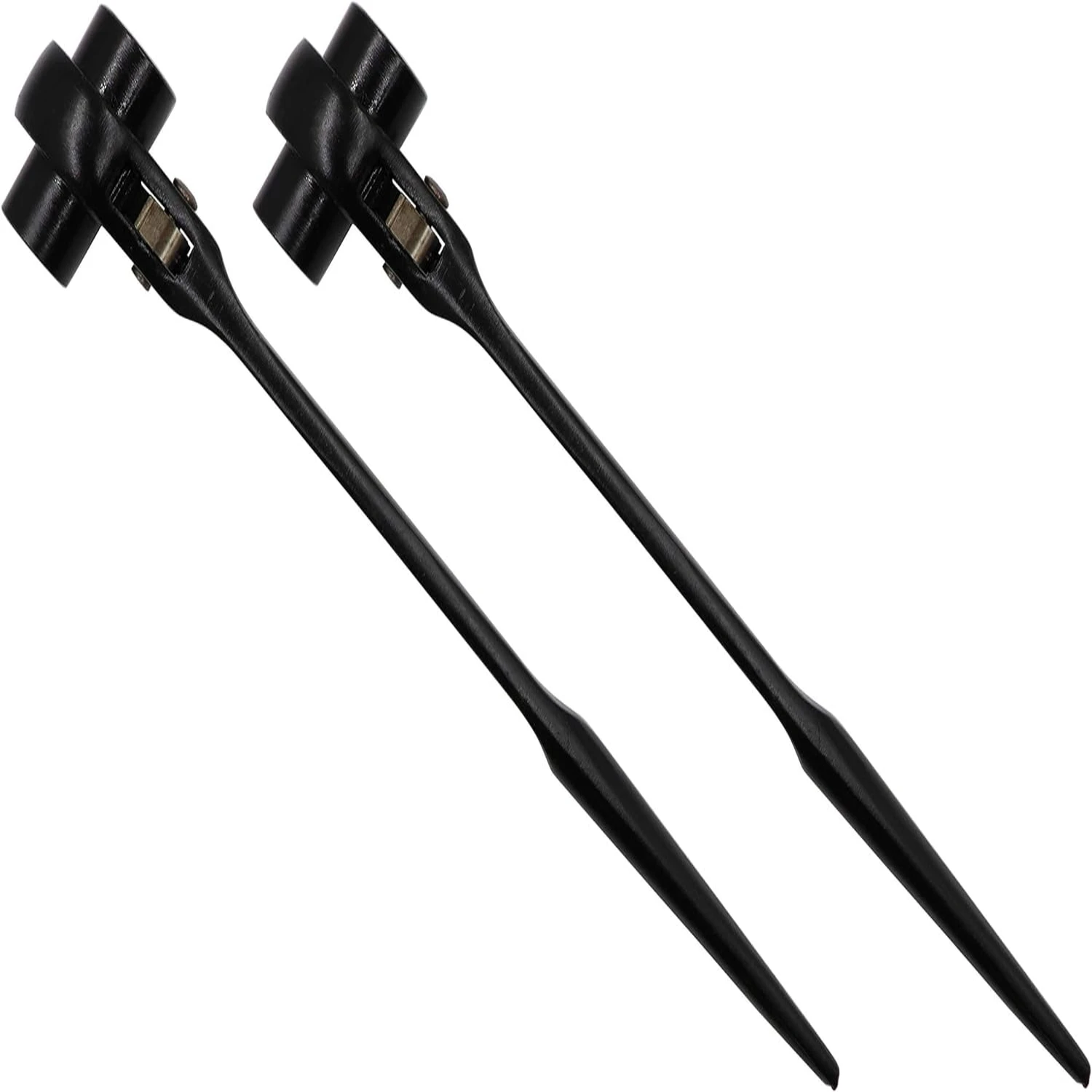 

Reliable, Efficient, and Professional 2-Pack of High-Quality Black Hexagon Scaffold Quick Double-Ended Pointed Tail Ratcheting W