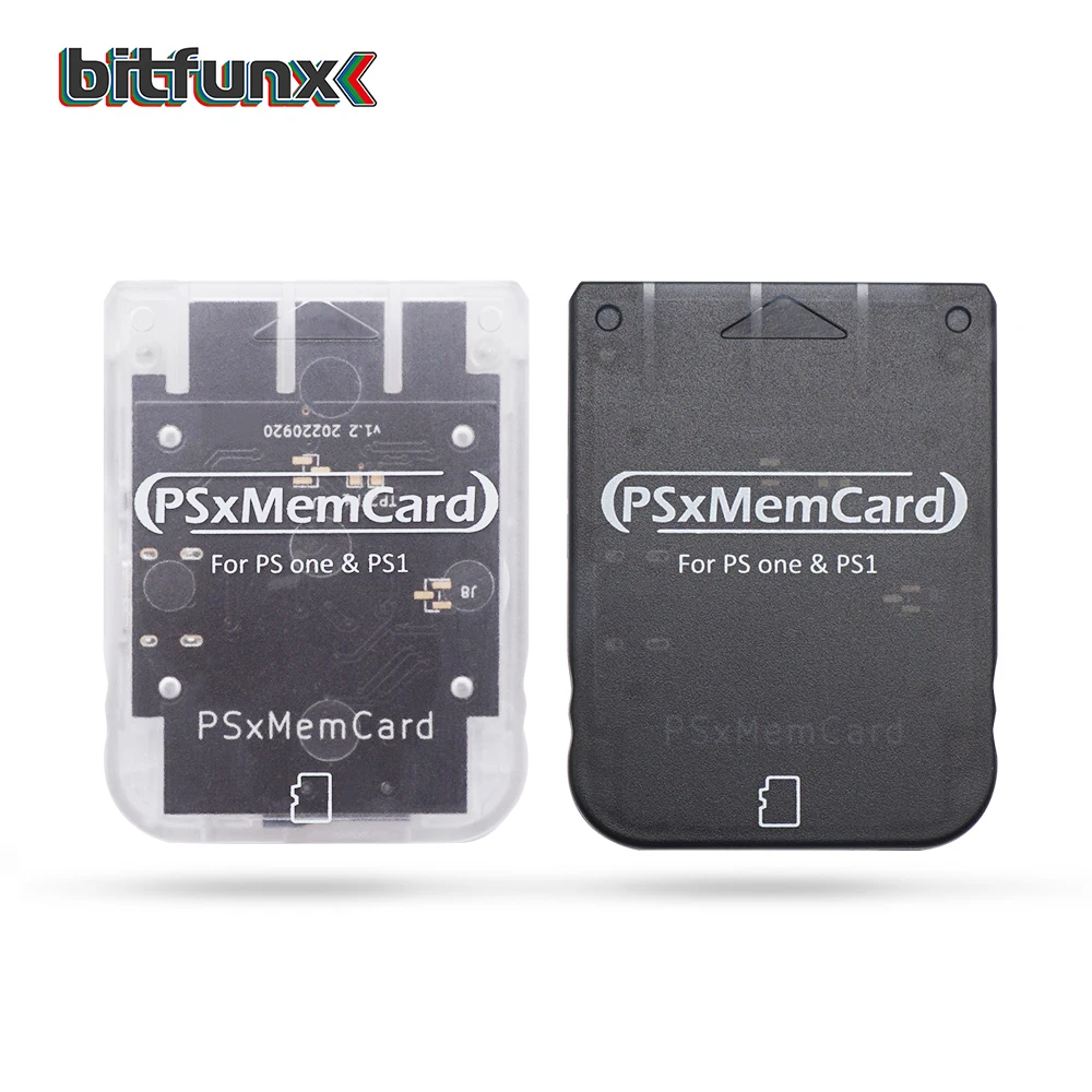 Bitfunx Psxmemcard PS1 메모리 카드, 소니 플레이스테이션 1 PS One 콘솔용, 게임 데이터 저장