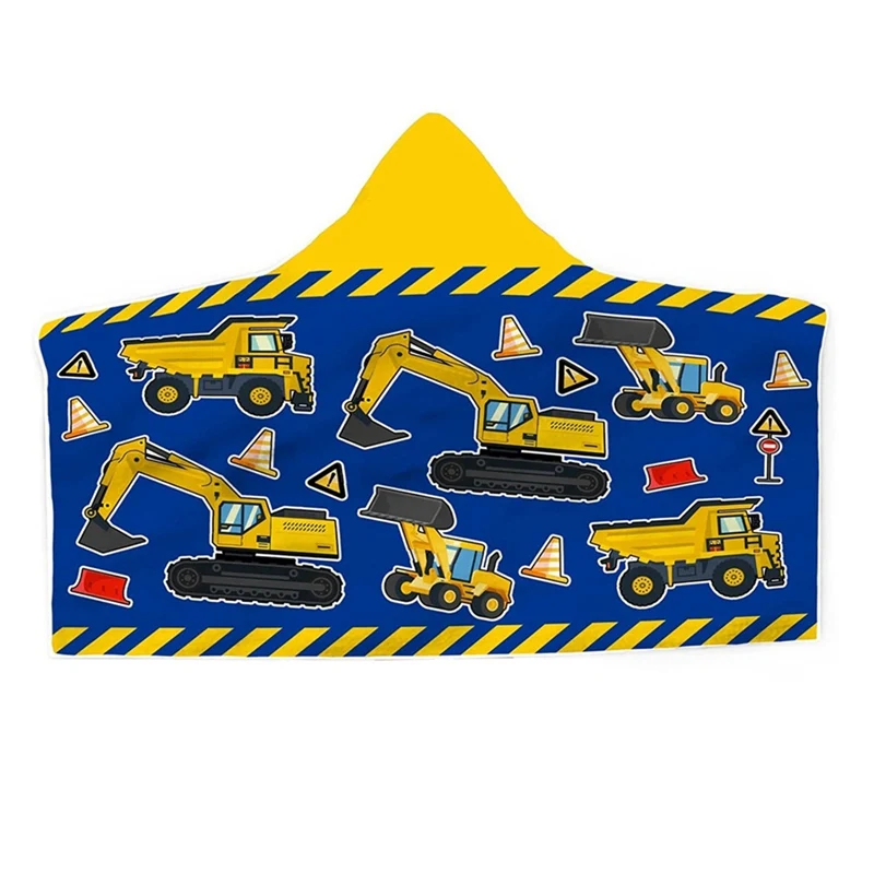 Baby Hooded Bath Towel Kids Cartoon Microfiber Soft Beach Towel Boy Girls Bathing Stuff Beach Cape Cloak Wrap Blanket Washcloth image 4