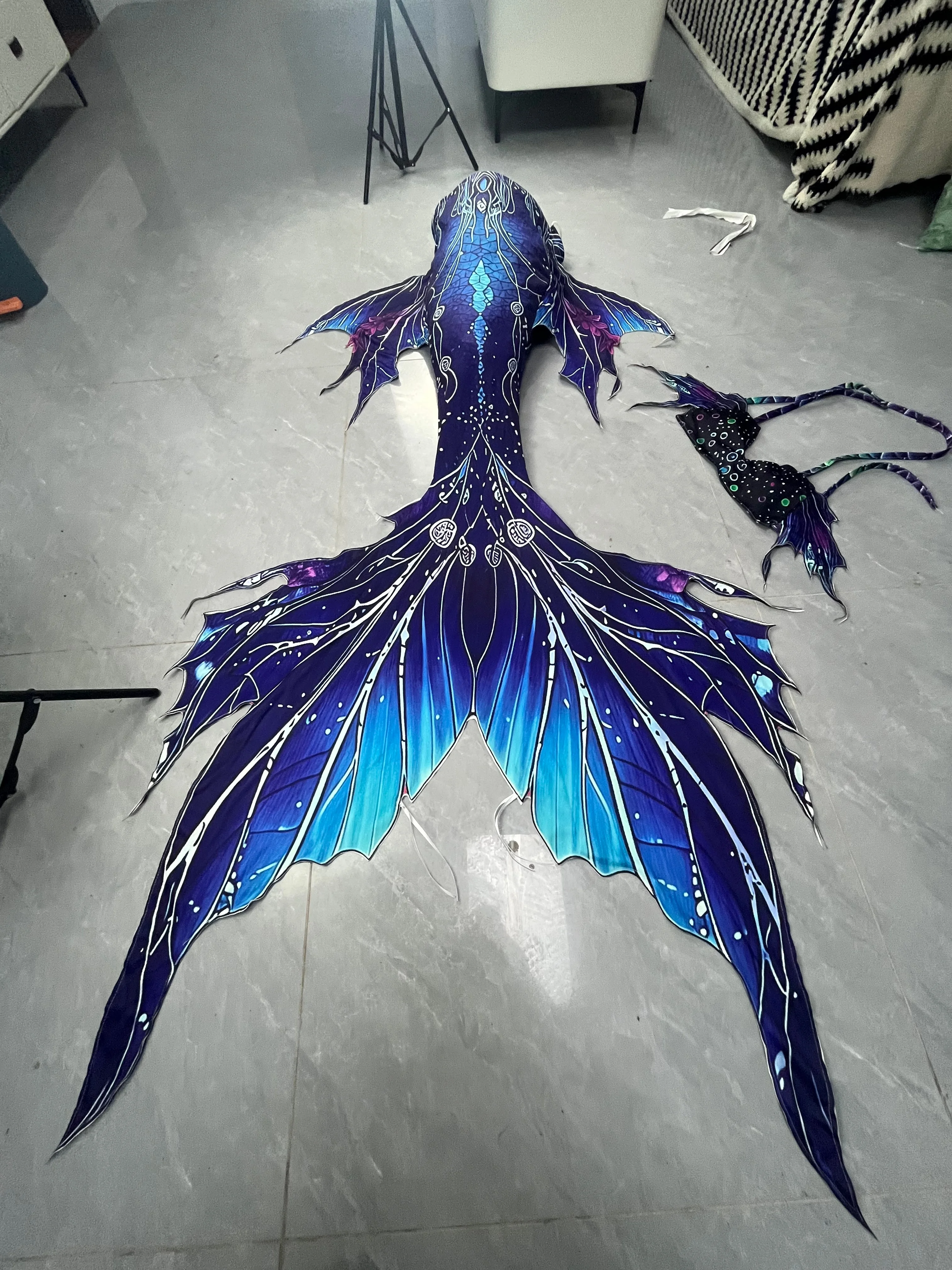 

Adult Mermaid Big Tail European And American Summer Beach Travel Underwater Comfortable High-Quality Mermaid Costume