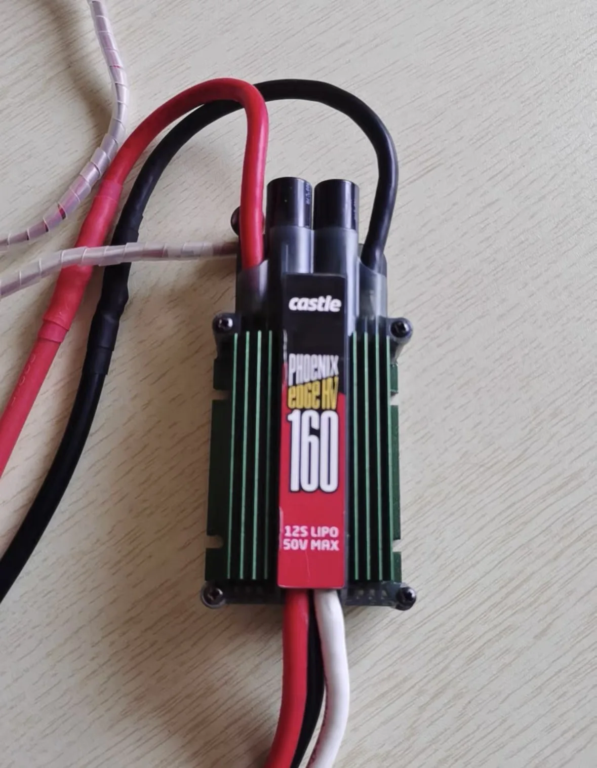 85% new Castle Creations Phoenix Edge 160HV 50V 160-Amp 160A 160HVF ESC Speed controller for 700 RC helicopter airplane