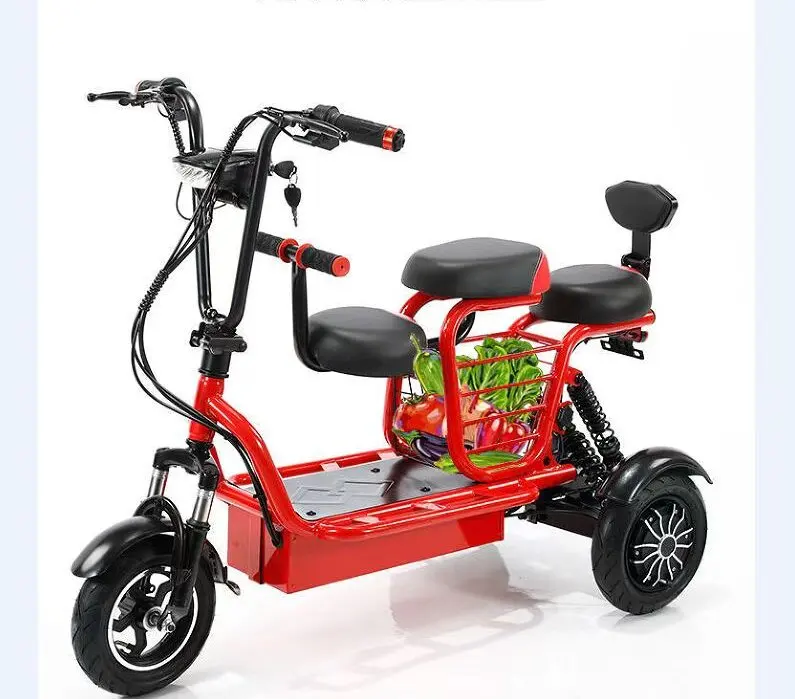 Factory Sales High Quality 2 Wheels 500w Electric Scooters 350w 48v Electric City Scooter for Kids Cargo With Basketcustom