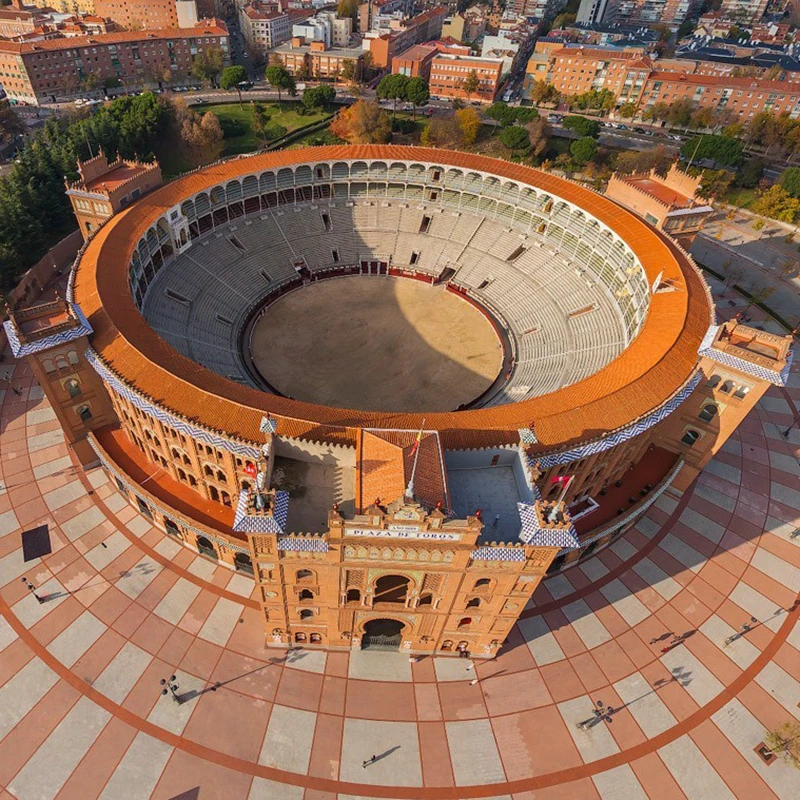 Las Ventas 3D Paper Puzzle Building Model Toy Bullring Toreo Tourada Madrid Spain World Famous Architecture Boy Girl Travel Gift