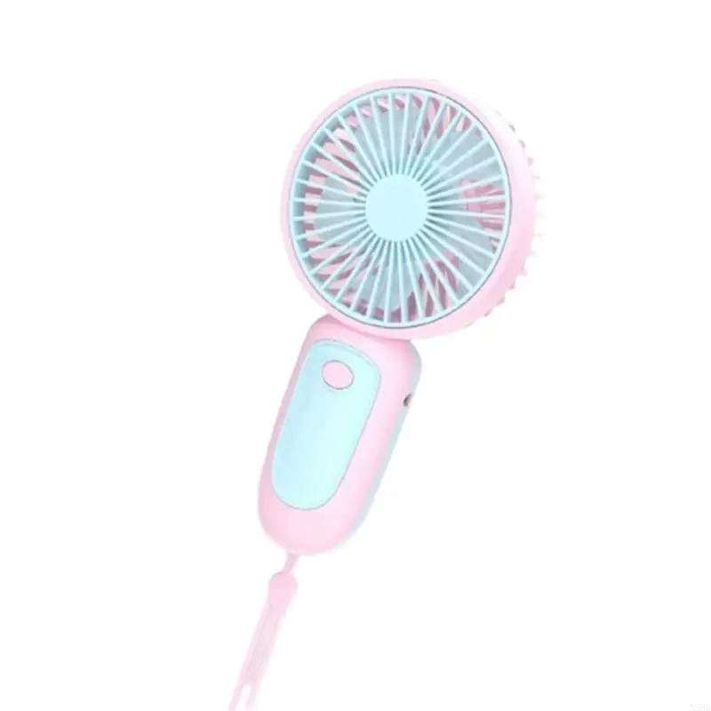 Phim hoạt hình Quạt làm mát không khí cầm tay mini động cho du lịch ngoài trời USB có thể sạc lại máy tính không khí máy tính