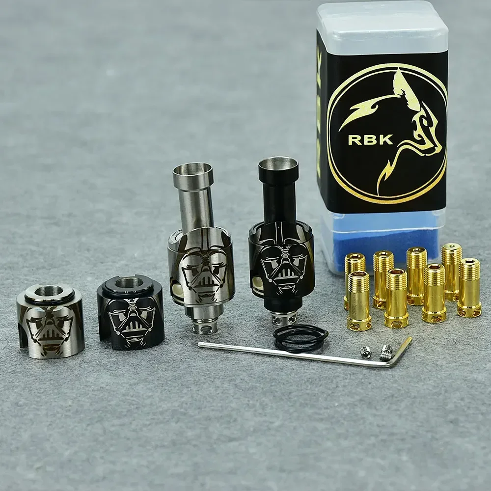 

WOLFCOOLVAPE MOBB M2 LE Vader RBA Мост для Boro Billet BB Box 316SS Бак со штифтами воздушного потока 1-3,5 мм Monarchy Vape Part