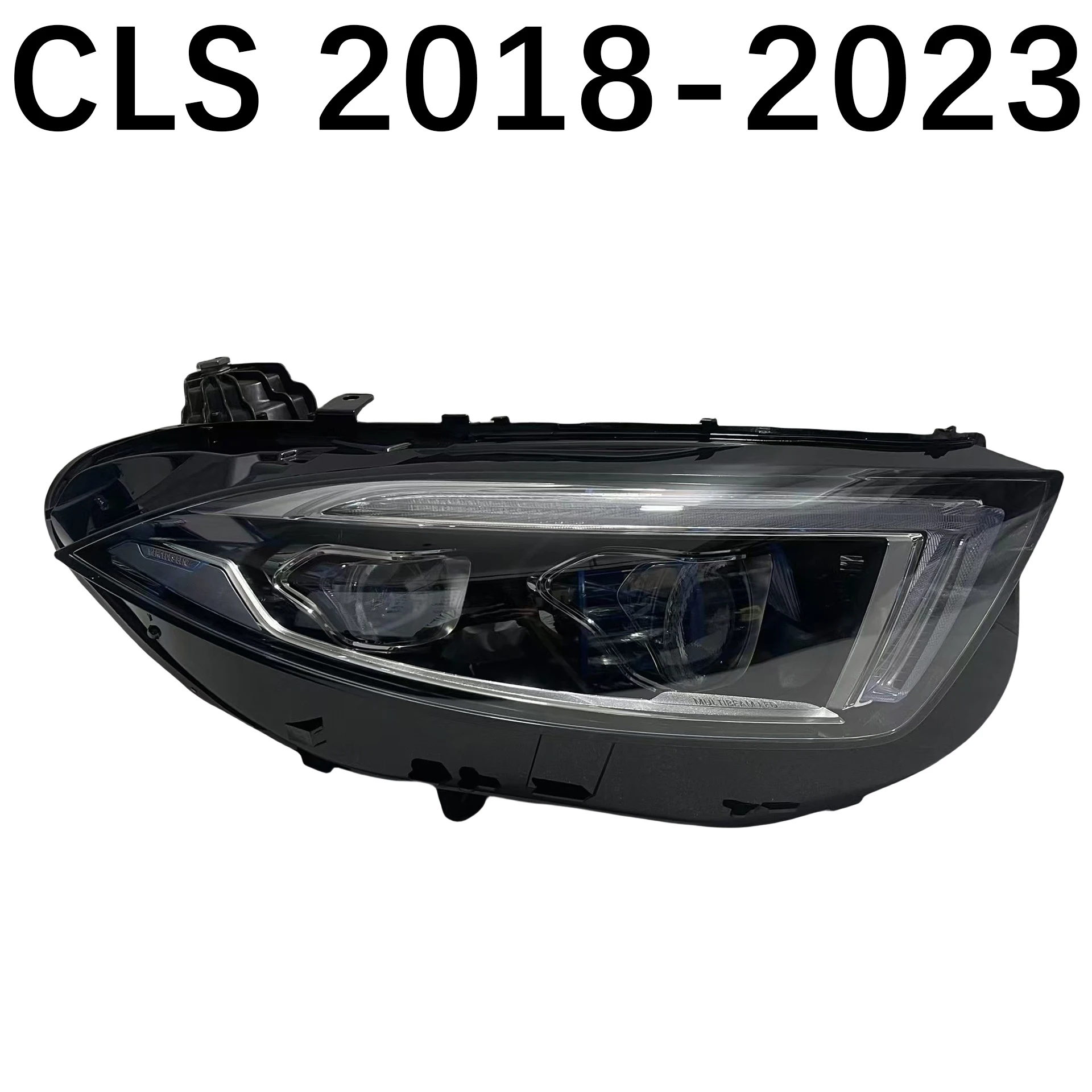 

1 шт. для фар Mercedes-Benz W257 CLS-класса 2018-2023 светодиодные геометрические многолучевые фары, версия ЕС, фара
