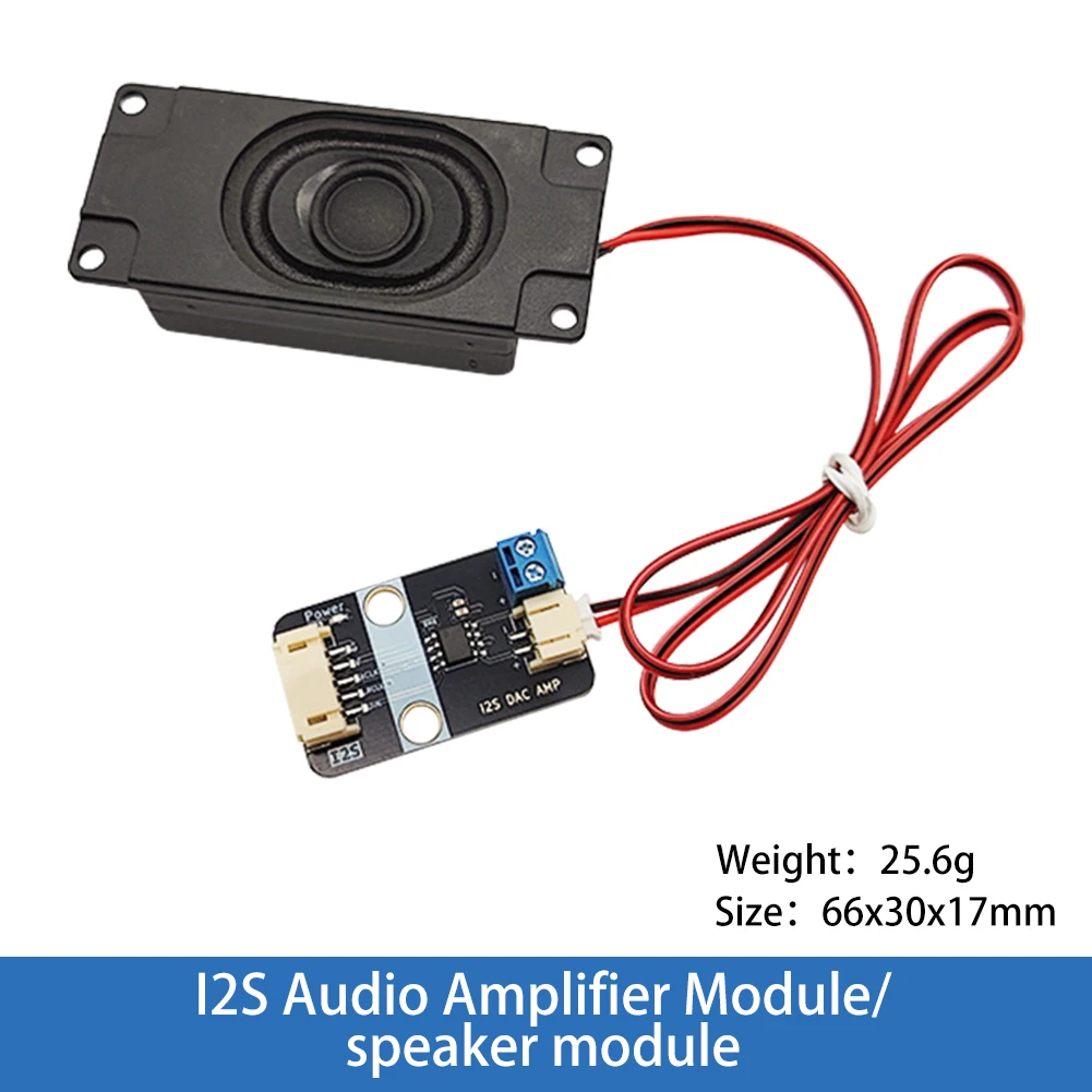 I2S ESP32 Lautsprecher-Kit mit Integriertem Audio-Verstärker, Plug & Play für ESP32 Raspberry Pi, Kompatibel mit MAX98357A MAX98357 NS4168