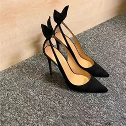 New Women Pumps Suede High Heels Shoes Fashion Office Shoes Stiletto Party Shoes Female Comfort Women Heels