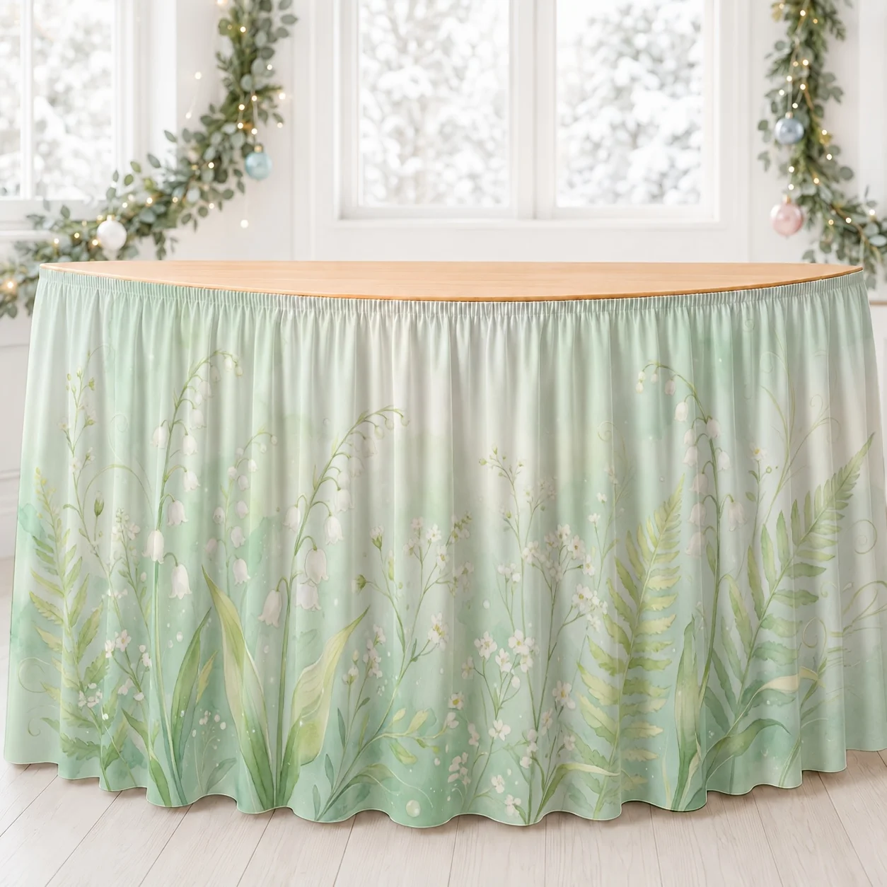 Christmas wedding indoor and outdoor party anti-wrinkle easy to clean lightweight and easy to store