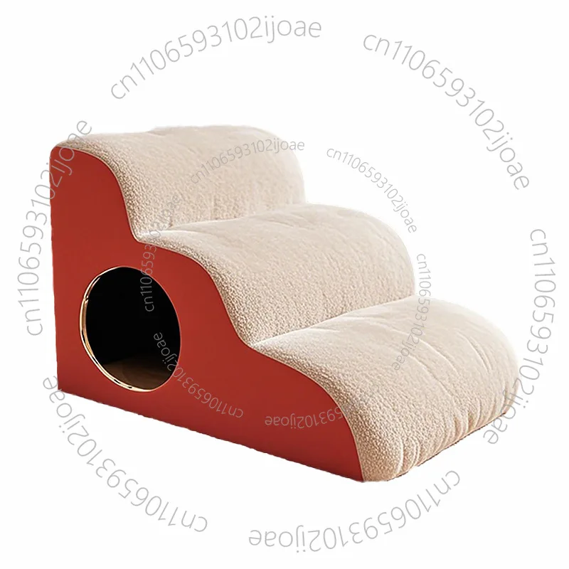 

Pet staircase dog bed ladder with non-slip, removable, washable design, filled with high-density sponge, with warm function,