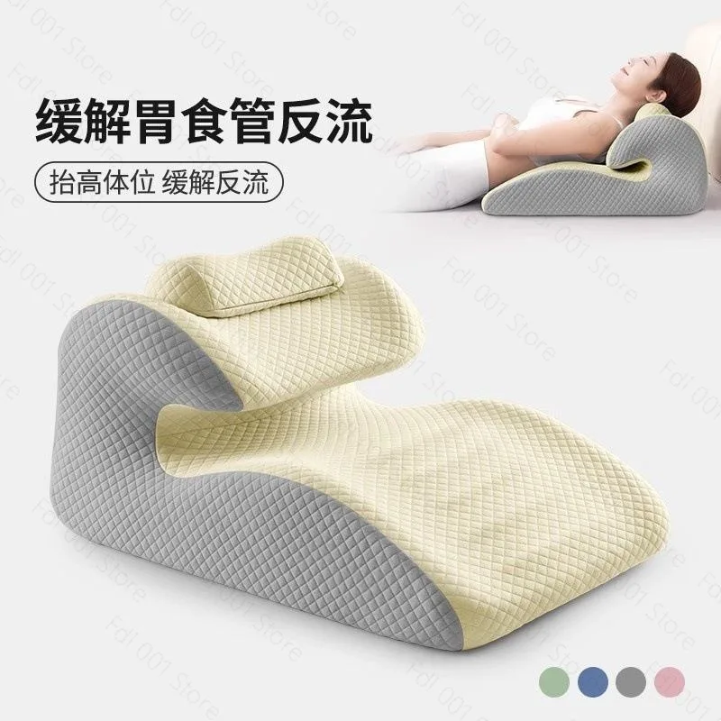 Memory Foam Bed Wedge Pillow Incline Support Cushion For Relief Pregnancy Home Sleeping Pillow Elderly Back Rest Pillow