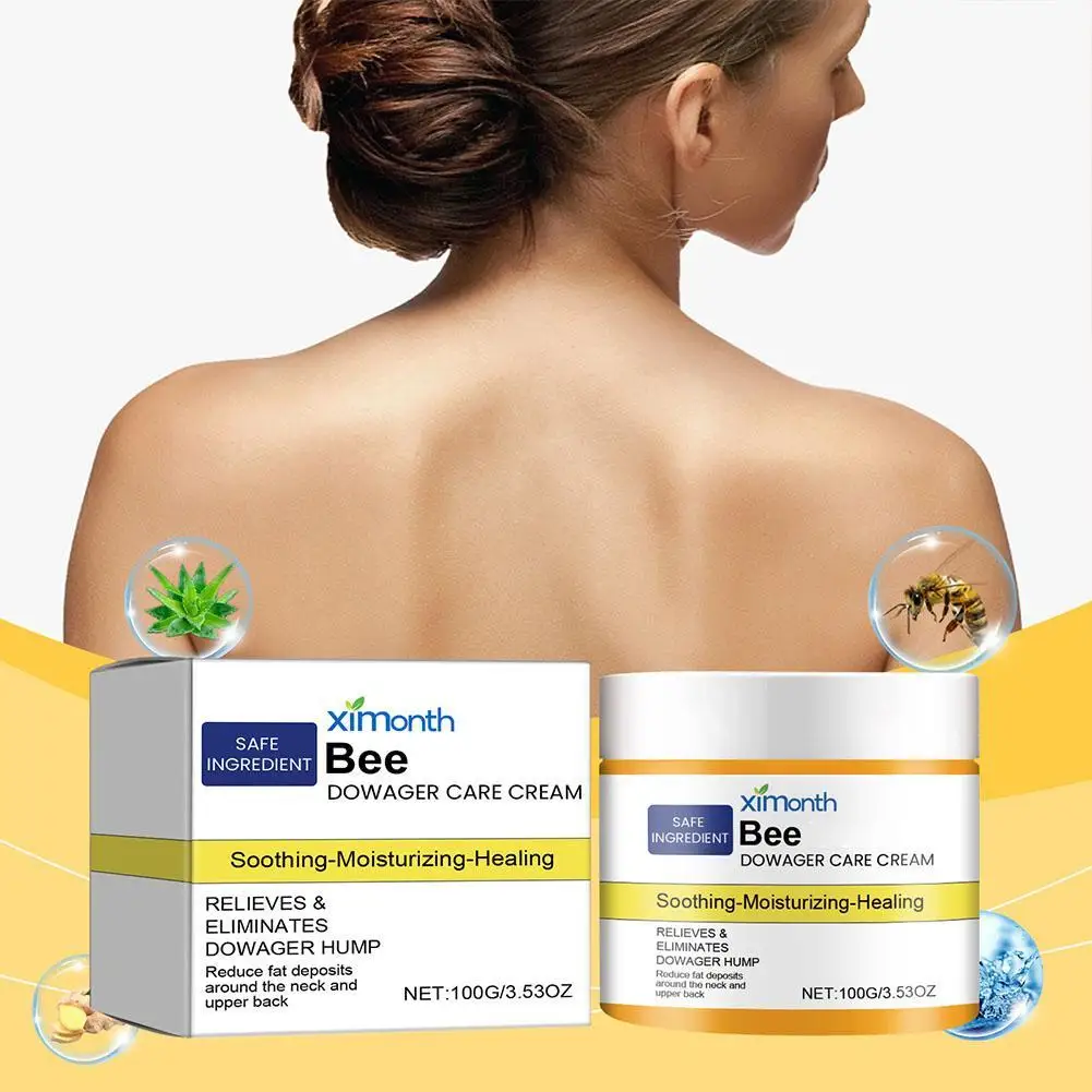 

100g New Zealand Bee Cream For Neck And Back Care Professional Treatment Relieve Muscle Tension Improve Skin Health