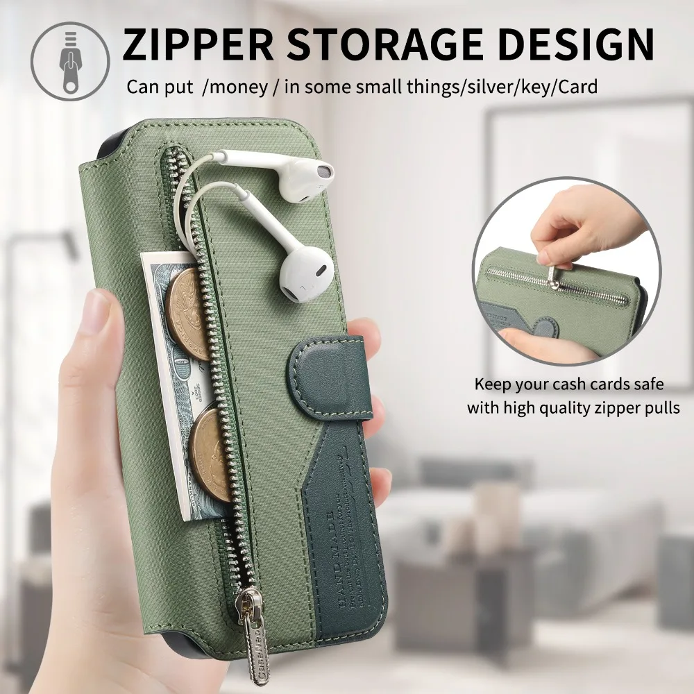 Detachable 2IN1 Zipper Leather Flip Case for OPPO A6 Pro A5 A6T A6X A6S 6A A 6 T A6Pro A5Pro Luxury Cover Magnetic Wallet Cover