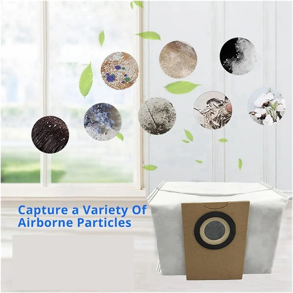 18PCS Non-Woven Dust Bag For VIOMI Robot Vacuum Cleaner Dust Bag_AC79