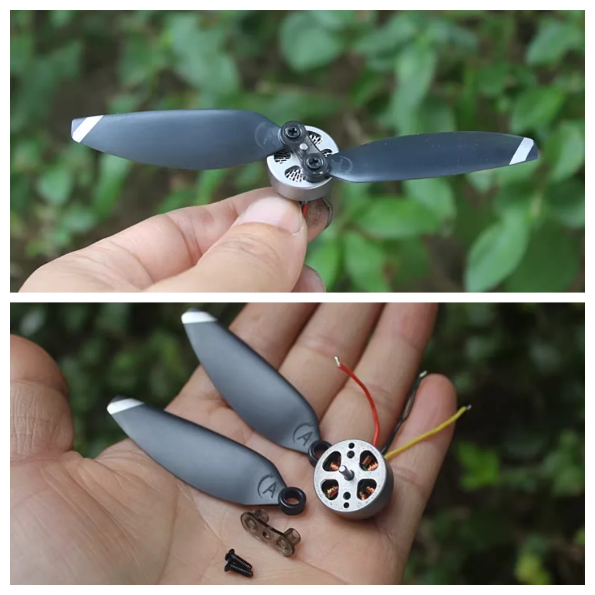 

New arrivals DIY 1 set brush motor blade accessories brushless motor 2750KV