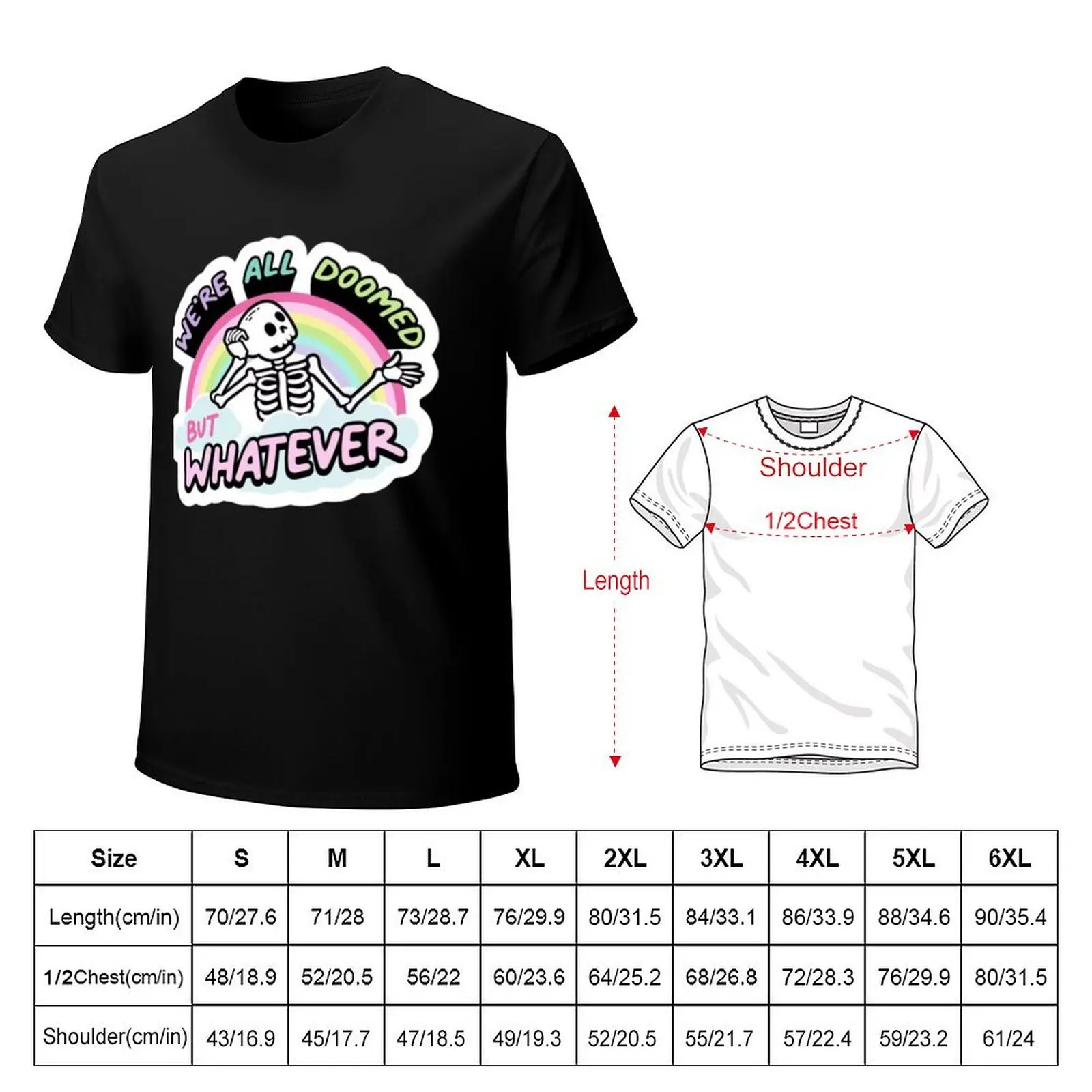 WE'RE ALL DOOMED T-Shirt Outdoor Activity Sports T-Shirt