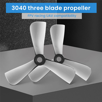 2 Pairs for Nazgul Cine 3040 3-Blade Propeller for Banshee / Bumblebee Cinewhoop FPV Racing Drone RC PartsJAS