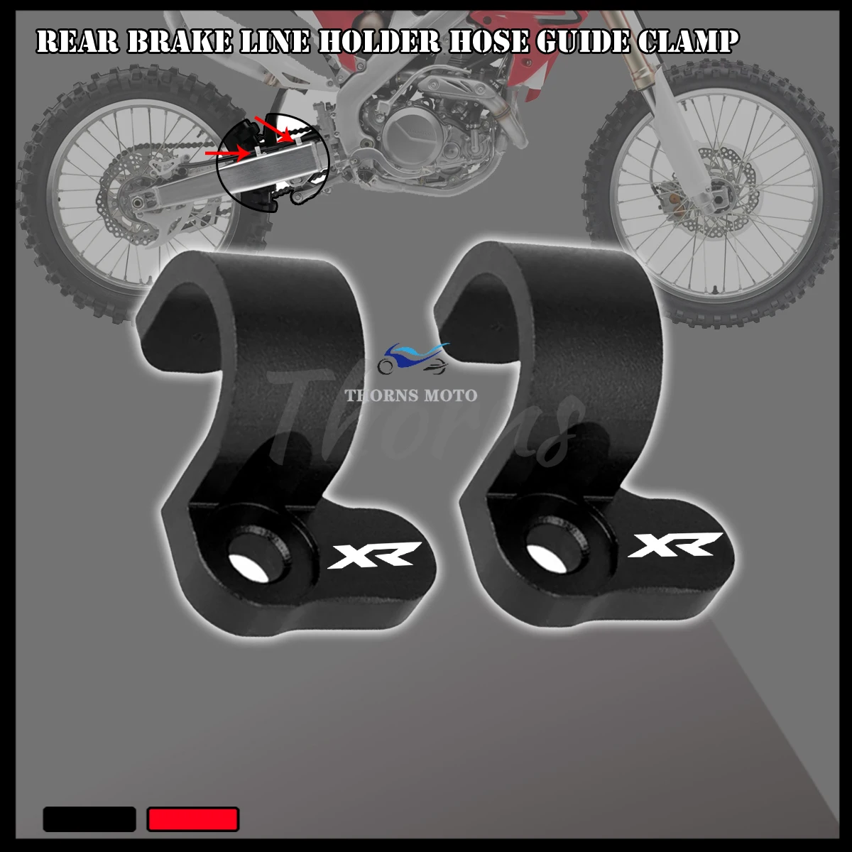 

Oil Line Holder Cable Clamp Accessories For HONDA XR 250 650 L 400 600 R Moto Motorcycle Front Rear Brake Hose Guide Spare Part