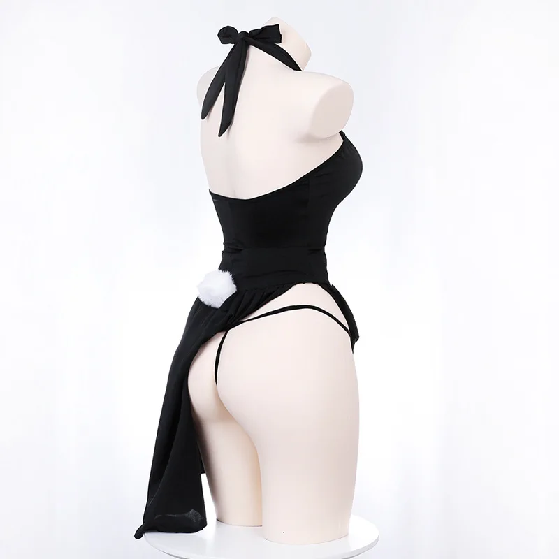 مثير سهرة أنيمي الساحر الأرنب فتاة تأثيري حلي النساء ذيول فستان ملهى ليلي أرنب دعوى هالوين ملابس الحفلات