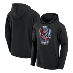 Men's And Women's New Black CM Punk Lightning Fists Pullover Hoodie Fashionable And Trendy Spring And Autumn Sports Shirt