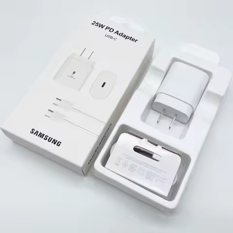 Samsung 25W Super Fast Charger Quick Charging USB C PD Power Adapter Type C USB-C Cable For Galaxy S22 S23 S21 FE A05 Note10+