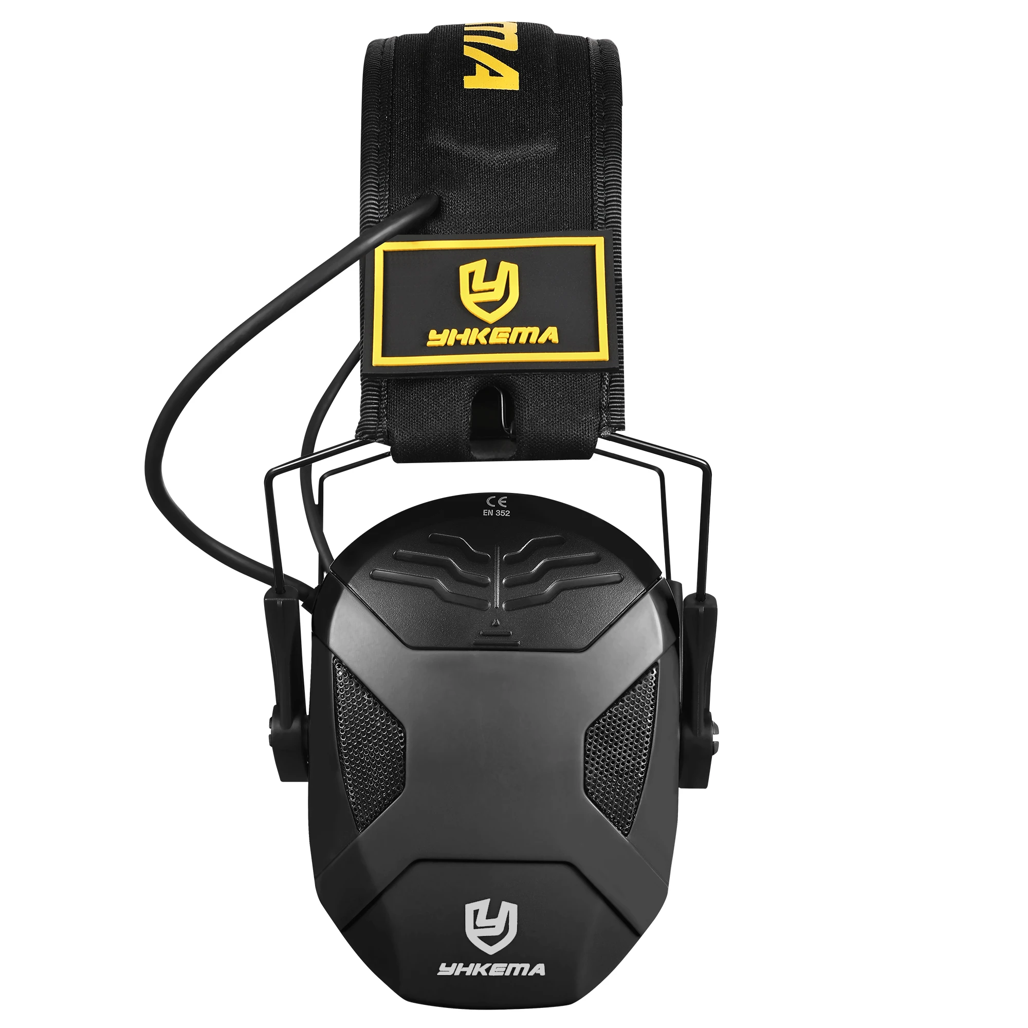 YHKEMA Protable Shooting Headset Headphones for Hearing Protection Ear Protect Noise Reduction Active Hunting Tactical Earmuff