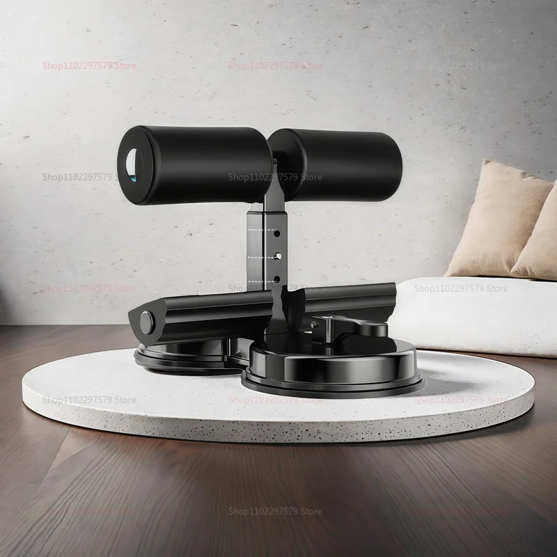 معدات الجلوس في البطن مع كوب شفط لدعم الكاحل قابل للتعديل وتمارين اللياقة البدنية في الأماكن المغلقة والتدريب البدني