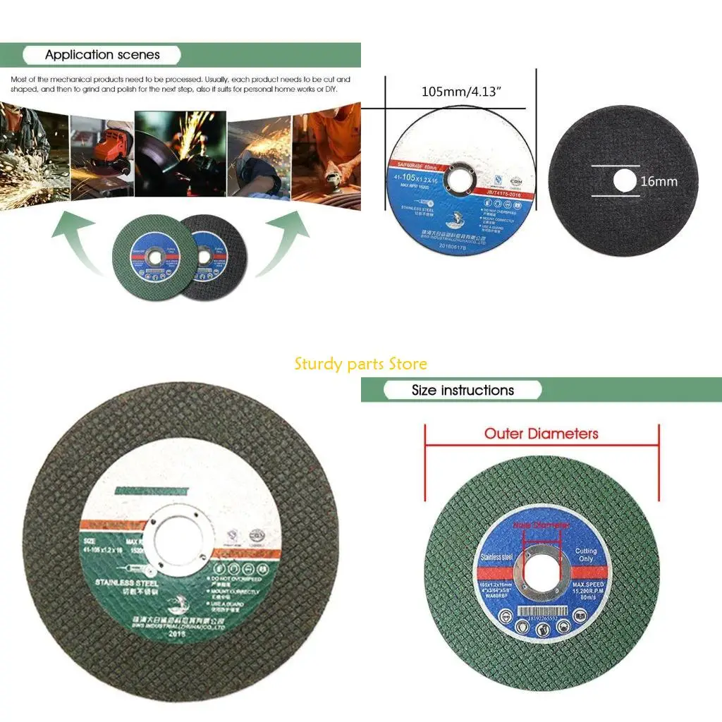 97qc-樹脂研磨切断ディスク鋸刃砥石金属切断ロータリーツール