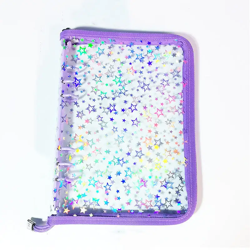 Aufkleber-Organizer-Ordner A5 Aufkleber-Sammelalbum Wiederverwendbare Aufkleber-Taschen und Transparente Wasserdichte Reißverschluss-Aufbewahrungshüllen – Detail 34