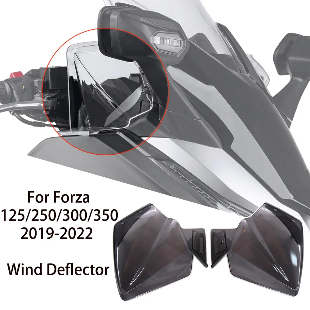 Motorcycle Wind Deflector for Honda Parts For Forza 350 Accessories 2022 Handguard Front Panels For Forza125 250 300 Windshield