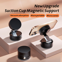 Car Magnetic Phone Holder 360° Rotatable Adjustable Lazy Phone Bracket for All Smartphones & Car Models Foldable Portable Holder