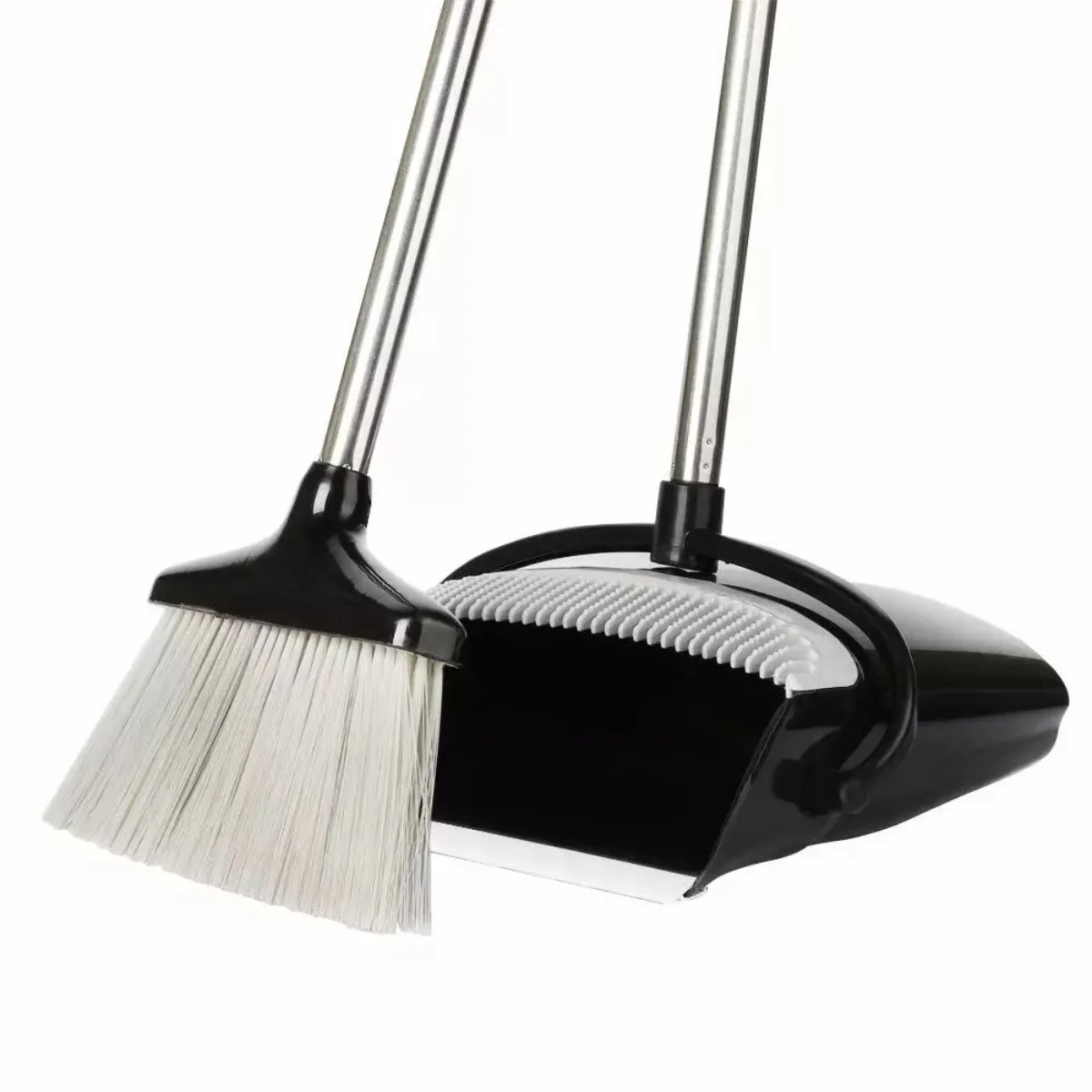 

Broom and dustpan Cleaning dust tray Broom upright dustpan with cover combination foldable