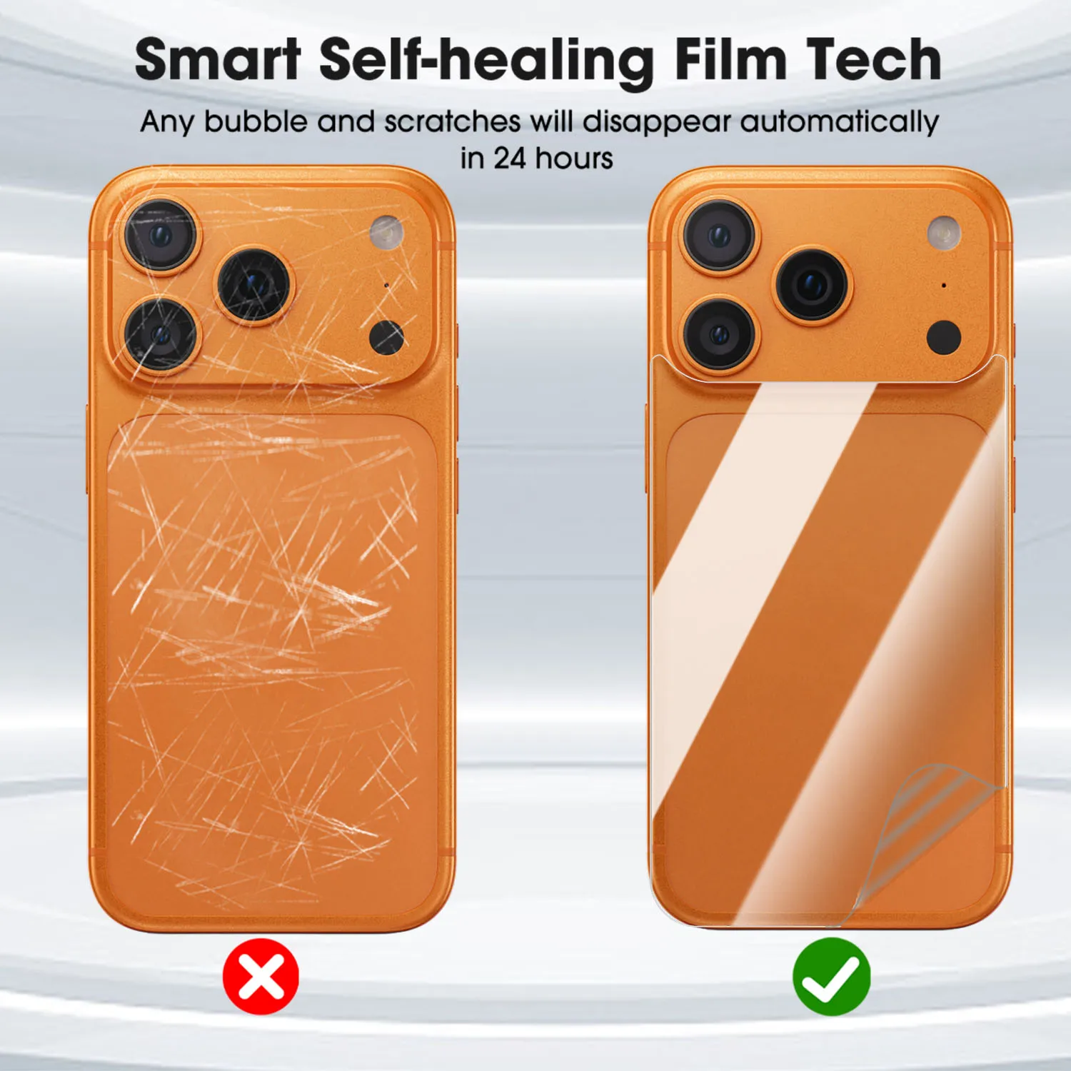 1/5 قطعة آيفون 17 عودة هيدروجيل فيلم آيفون 17 الهواء برو ماكس لينة المضادة للخدش واضح حامي الشاشة آيفون 17Air 17PM