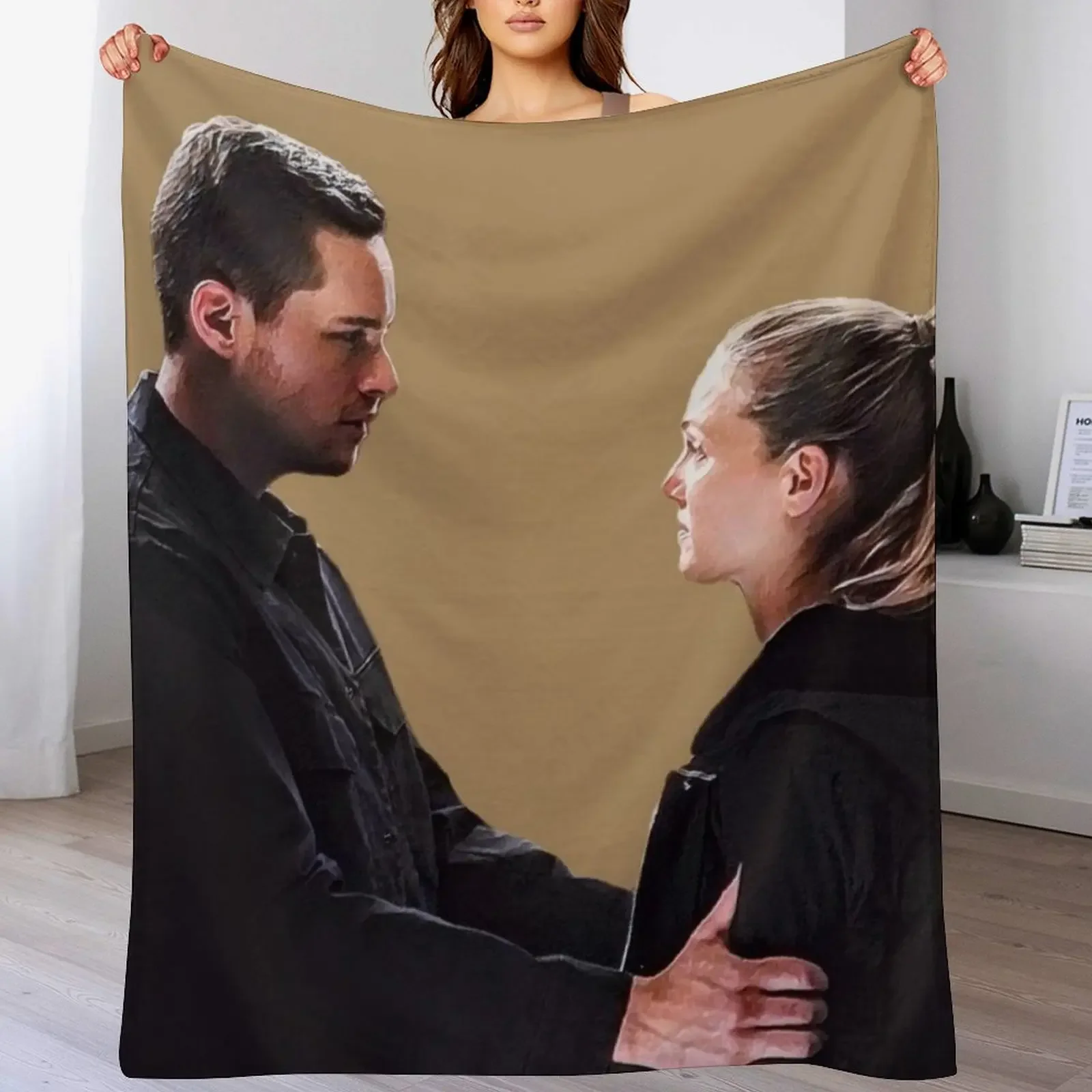 

hailey and jay Throw Blanket Decorative Sofas Single Soft Beds Soft Plaid Blankets