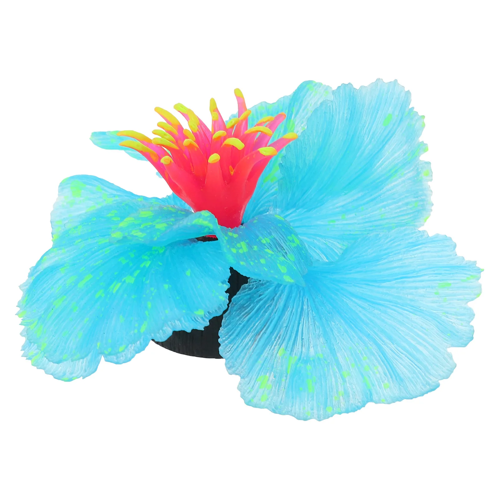 

1Pcs Simulation Aquatic Plant Silicone Craft Ornament Natural Look Aquarium Decor Enhances Vitality Fish Tank Home Decoration