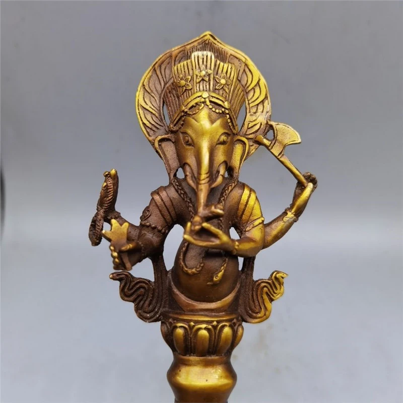 Brass ritual ornaments, vajra scepter, magic pestle, machete, Tibetan Buddhist instruments, religious supplies, free shipping