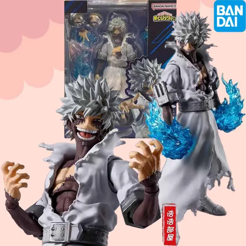 Oryginalne figurki akcji Bandai SHF My Hero Academia Dabi, zabawki anime dla chłopców/dziewcząt/dzieci/prezent na Boże Narodzenie, model kolekcjonerski