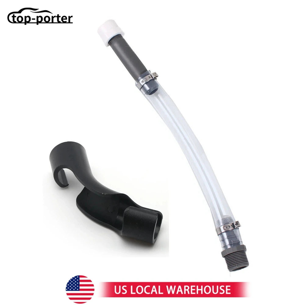 5 Gallon Fuel Jug Gas Can VP Racing Fuel Deluxe Cap Filler Hose Hose Kit Set 14 Inch