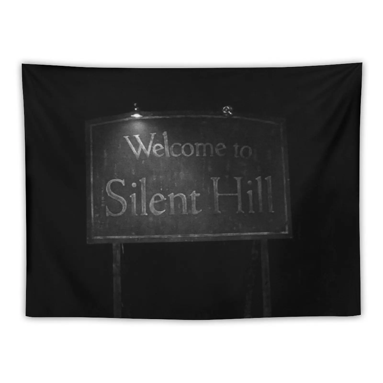 

Welcome to Silent Hill Tapestry Decoration Aesthetic Room Ornaments Room Decorating Aesthetic Hanging Wall Tapestry