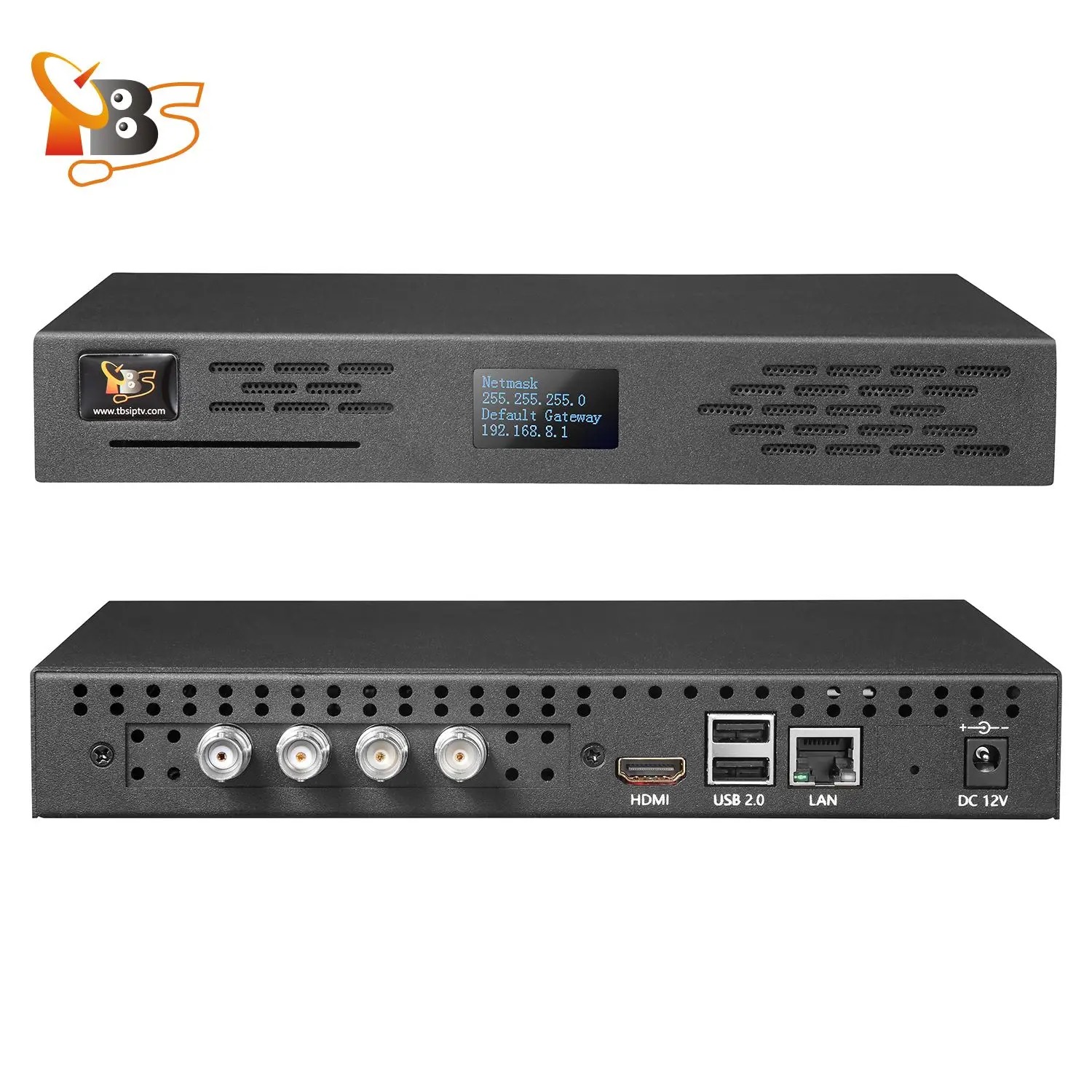 TBS2804SDI 4CH H.265/H.264 SDI Video Encoder 1080P IPTV Streaming HLS(m3u8), HTTP, SRT, UDP, RTMP/RTMPS for Live Broadcast