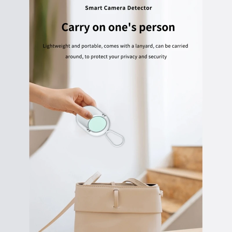 T02 Wifi เครื่องตรวจจับสัญญาณ Infra Camera Sweeper อุปกรณ์สอดแนมการตรวจจับตำแหน่งการปกป้องความเป็นส่วนตัว