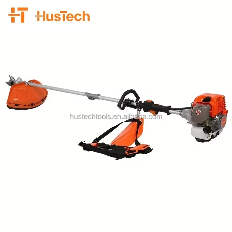 Multi-Purpose 4-Stroke and 2-Stroke Petrol Powered Lawn Mower and Brush Cutter for Hustech OEM Metal and Plastic Construction