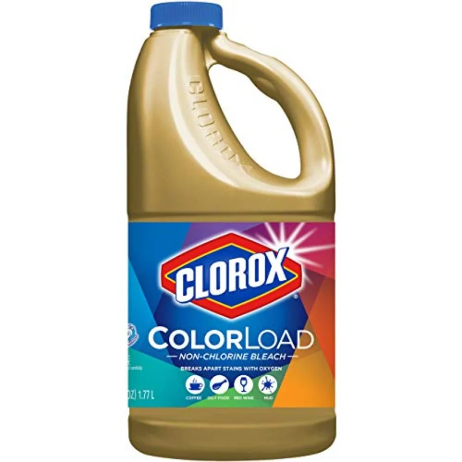 

ColorLoad Non-Chlorine Bleach, 60 Ounce Bottle, Pack of 2, 120 Ounces Total