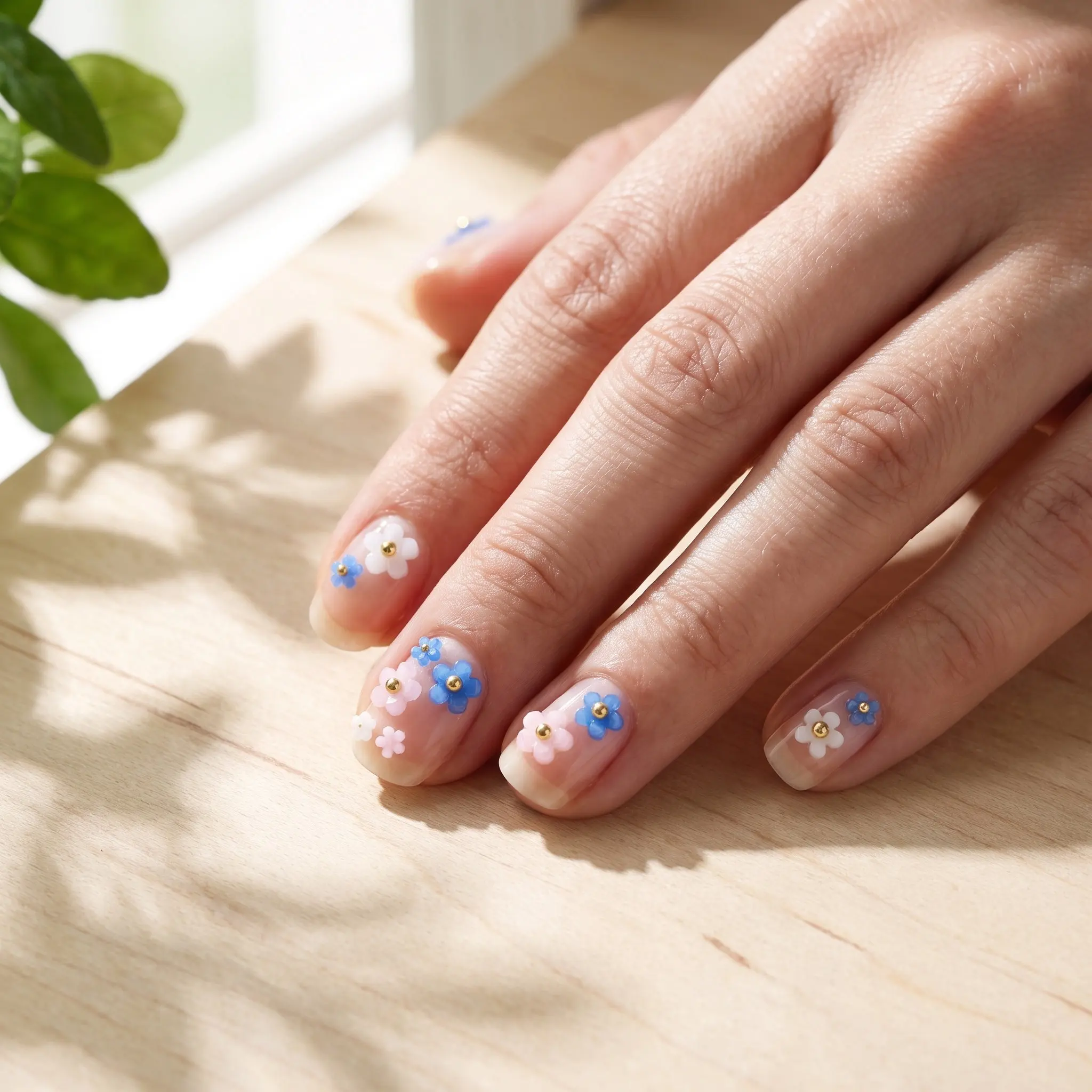 6 Beutel Harz-Nagelzubehör 3D  – Resin Art Using Flowers Bewertung und Preis