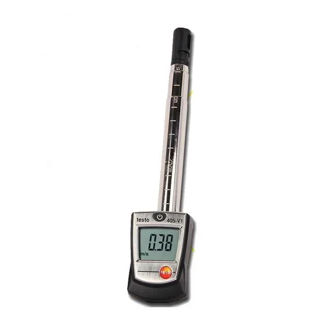 Handheld Testo 405 Wind Speed Measuring Instrument Thermal Sensitivity Anemometer