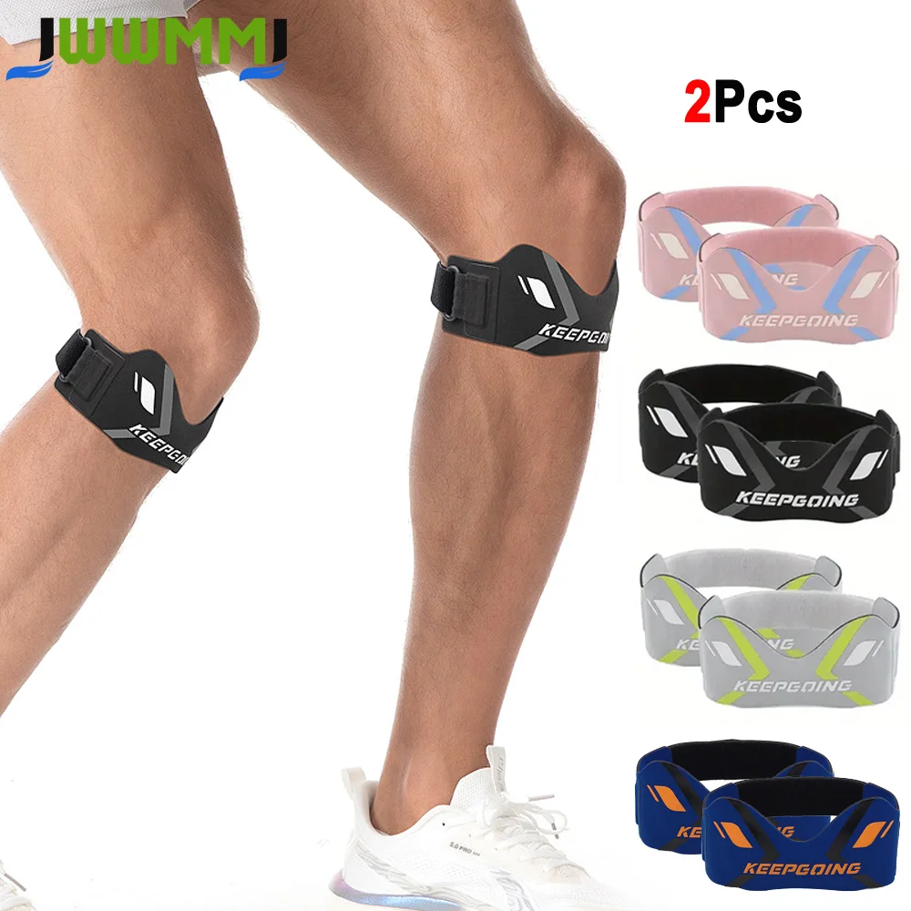 2 Stück Patella-Kniebandage für Knieschmerzen Kniestütze Patella-Stabilisator Bandagen Ergonomisches Polster
