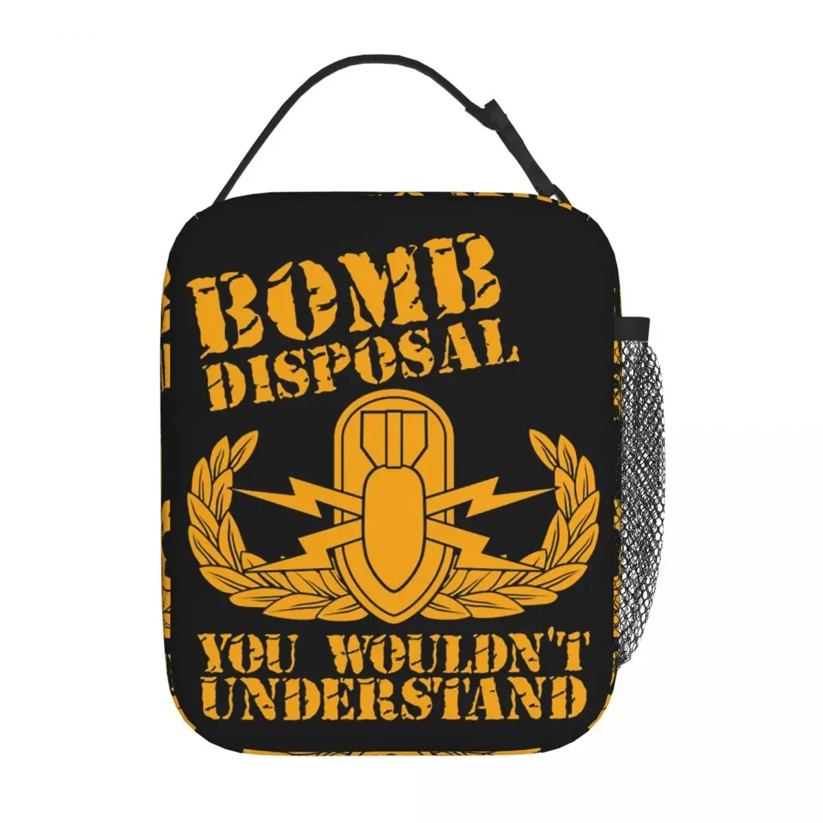 

Eod You Wouldnt Understand Bomb Merch Изолированные сумки для обеда для работы Сумка для хранения еды Портативный термохолодильник Bento Box