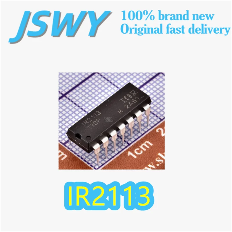 

(5/50 pieces) IR2113 Original IR2113PBF Package 14-PDIP High/Low-Side Gate Driver 600V 2A Peak Electronic Stock