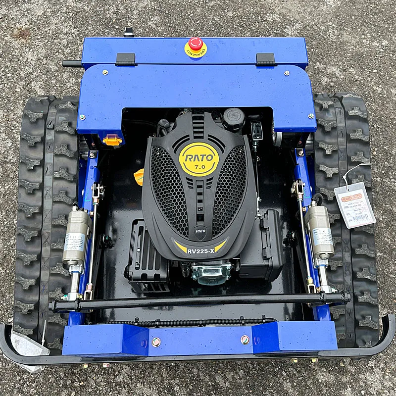 Low Noise Zero Emission zero Turn New System Automatic Grass Cutter Remote Control Wheel Lawn Mower